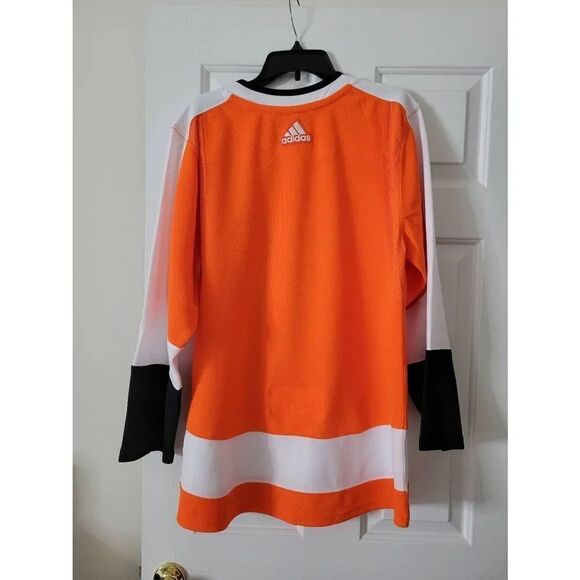 Adidas FLYERS HOME AUTHENTIC JERSEY Sz 46 (S) $180 - Picture 7 of 10